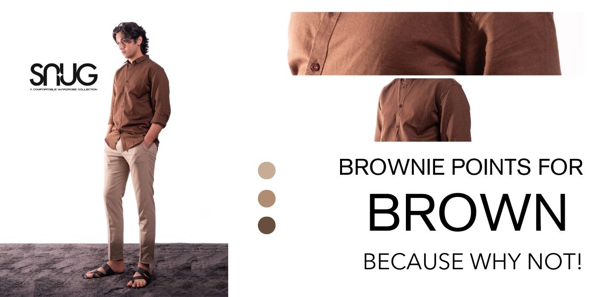 Brown Linen Shirt for men 