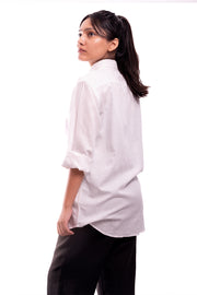 Luxe Linen Shirt (White)