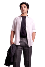 Cozy Linen Shirt (White)