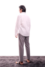 Cozy Linen Shirt (White)